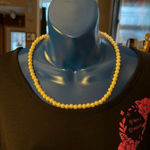 Classic Faux Pearl Necklace